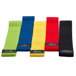 2023 Custom Logo Fitness <b>Workout</b> Resistance <b>Bands</b> Anti Slip Hip Elastic Exercise Resistance <b>Bands</b> Set - Product Image 1