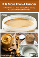 Machine commerciale pour la fabrication de beurre de noix |   Moulin colloïdal pour pâte d'arachide, pâte de sésame et tahini