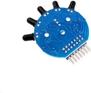 Saída <span class=keywords><strong>Digital</strong></span> Analógica 5-em-1 Sensibilidade Ajustável Detector de Incêndio Módulo Sensor de Chama Infravermelho <span class=keywords><strong>3</strong></span>-Pack para Componentes Eletrônicos - Product Image 3