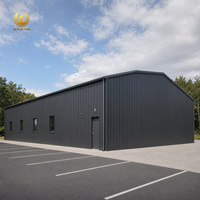 Atelier en structure métallique sur mesure, prêt pour l'énergie solaire, assemblage rapide, entrepôt métallique isolé et résistant aux intempéries, kits de stockage, garage