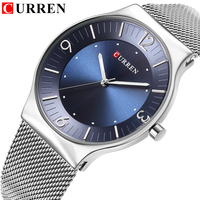 Montre à quartz pour femme CURREN 8304, bracelet en maille Vive, étanche, petite, minimaliste, décontractée