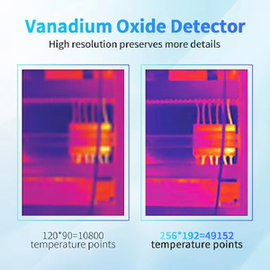256 X192 Magnetisches Makro-Objektiv Industrielle Heiztest-Infrarot-Wärmebildkamera für Handy-Reparatur - Product Image 3