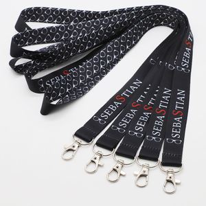 Low Moq Promotional Custom <b>Polyester</b> Heat Press <b>Lanyard</b> Keychain Strap Eyewear Client Gift ID Card Holder <b>Lanyards</b> - Product Image 1