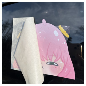 Thời tiết UV chống lại xe peeker amine xe phía sau kính chắn gió dán tùy chỉnh Vinyl bội chết cắt cửa sổ chuyển xe DECAL - Product Image 1