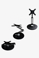 Support réglable en alliage d'aluminium pour moniteurs portables, compatible avec les moniteurs portables de 4 à 18,5 pouces