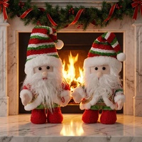 Nouvelles décorations de Noël en gros : Poupée géante lumineuse et musicale, bonhomme de neige dansant, cadeau pour enfants