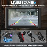 Écran intelligent sans fil CarPlay et Android Auto, écran tactile IPS 7 pouces, aide au recul, Mirror Link pour lecteur de tableau de bord universel pour voiture