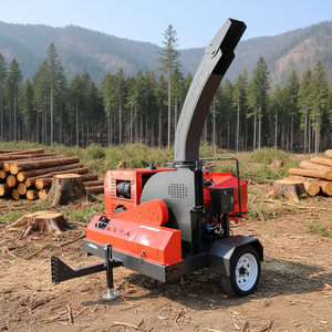 Trituradora de Madera Diésel con Capacidad de 2-4 T/H para Ramas de Árboles y Residuos de Jardín - Product Image 2