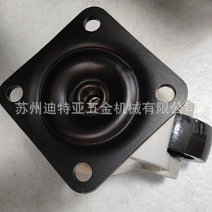 ล้อเลื่อนปรับระดับได้ MISUMI C-FMJ120-N แบบหมุนได้ในแนวนอน สำหรับงานอุตสาหกรรมและทางการแพทย์ ผิวเคลือบออกซิไดซ์ ขนาดเมตริก - Product Image 1