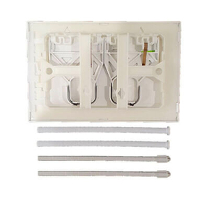 Chrome <b>PLAIN</b> DOUBLE BUTTON CONTROL PLATE for Turning <b>Tool</b> - Product Image 5