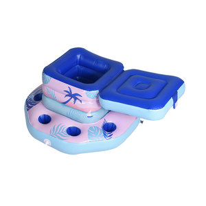 Flotador Inflable para Bebidas, Enfriador de Cerveza Flotante Portátil para Piscina - Product Image 2