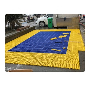 Baldosas de Polipropileno Modernas Antideslizantes para Piso de Garaje, Diseño Modular con Sistema de Clic, Ventiladas, para Interiores - Product Image 5