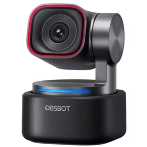 Nouvelle Webcam PTZ compacte <span class=keywords><strong>OBSBOT</strong></span> <span class=keywords><strong>Tiny</strong></span> 3 avec suivi IA sans coupure, alimentée par l'IA, 4K USB avec microphone - Product Image 1