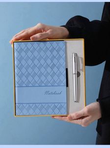 Cuaderno de Tapa Dura Personalizable Tamaño A5, Juego de Regalo con Bolígrafo, Impresión de Logotipo Personalizado, Empaquetado en Caja - Product Image 4