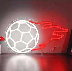 Atmósfera de la Liga de Campeones: Iluminación de Neón de Élite para Fiestas de Partidos de Fútbol - Product Image 2