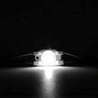 Module LED SMD2835 économique 0.5W DC12V/24V, rétro-éclairage à injection 1 LED pour lentille 160 ° pour panneau de signalisation