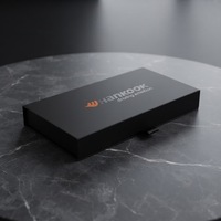 Kotak Kado Kertas Magnetik Custom OEM dengan Busa dan Pita untuk Kemasan