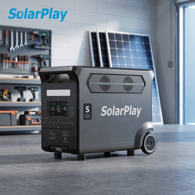 Mobile Camping Backup Portable Power Station 3840wh Lifepo4 Battery Charging & Power Bank Stations Solar Generator 3600w
