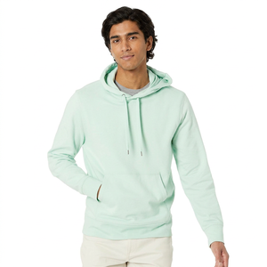 New Arrival Men's Fitness Clothing High Quality 100% Cotton <b>Plain</b> <b>Hoodies</b> with Custom Logo Breathable Anti-Shrink Wholesale - Product Image 1