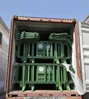 Barrière de sécurité routière en HDPE de 2 mètres, 12 kg, en différentes tailles, pour le contrôle des foules et les routes, clôture temporaire en plastique réfléchissante