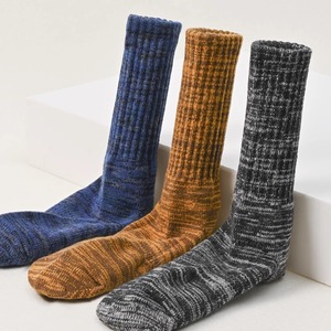 Men's Winter <b>Wool</b> <b>Socks</b> Thermo Knitted Mid-Calf Long <b>Socks</b> For Autumn And Winter Warm Cotton <b>Socks</b> - Product Image 2