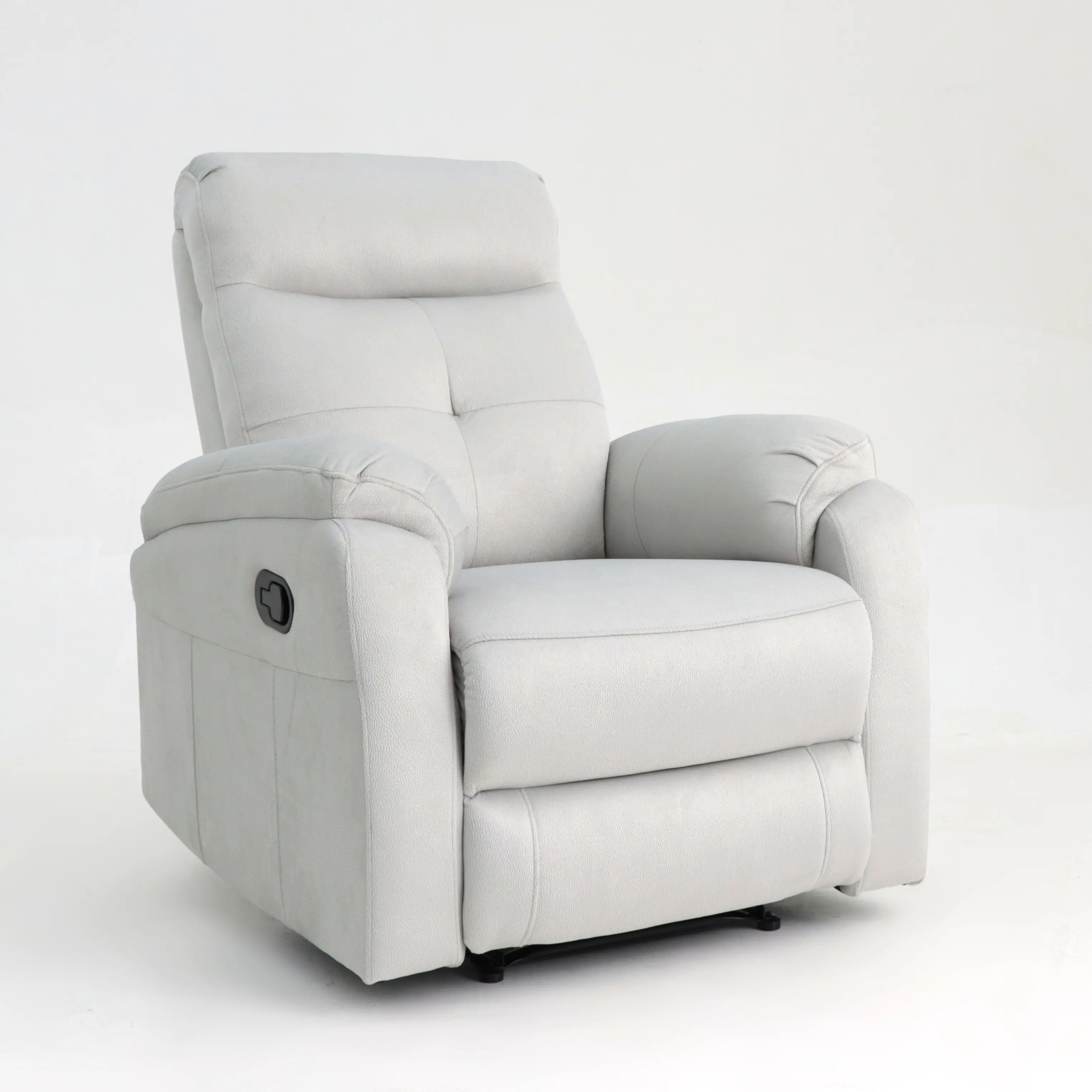 Geekmodern Modern kumaş manuel Recliner hareket kanepe kanepe oturma odası sandalye koltuk takımı