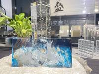 Vitrail artistique solide de style européen, verre coloré pour la protection de la vie privée, décoration écologique pour la maison, le bureau, l'hôtel, la villa