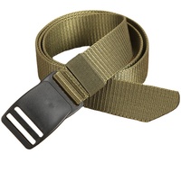 Ceinture tactique durable en nylon confortable de 1,5 pouce, ceinture de sécurité en polyester pour l'extérieur, ceinture uniforme
