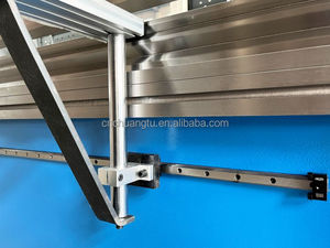 Pressa Piegatrice CNC E22 Completamente Automatica 125 Tonnellate con Ingranaggi, Lunghezza di Lavoro 3200mm, per Alluminio, Acciaio e Acciaio al Carbonio - Product Image 5