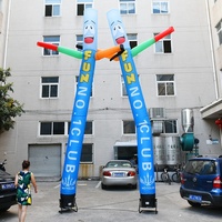 Instruments de publicité gonflables cérémonie d'ouverture Skydancer wavy Man publicité Air Dancer souffleur