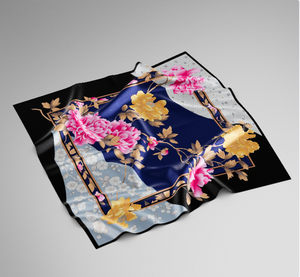 Bandanas professionnels en soie tachée de luxe et de qualité supérieure comme cadeau d'affaires de haute qualité <span class=keywords><strong>Foulard</strong></span> et châles en soie de créateur - Product Image 1