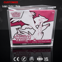 Boîte de rangement en acrylique - Épaisseur 5 mm, résistante aux UV, couvercle magnétique, protection transparente, logo - Présentoir haut de gamme