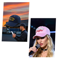 Casquette de sport Sidifer Custom 5 panneaux en tissu Dobby, imperméable, avec trous découpés au laser, logo magnétique