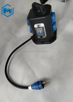 Boîte de distribution d'alimentation portable Manchange, nouveau style, étanche, industrielle, 16A 32A, norme européenne, boîte de distribution CEE