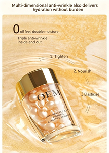 Cápsulas de Colágeno y Vitamina C OEM para el Rostro - Aceite de Jojoba, Bisabolol, Ácido Hialurónico, Sérum Vegano Reafirmante, Iluminador y Antiarrugas - Product Image 2