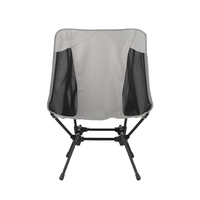 Chaise de pêche pliable portable de haute qualité au design moderne, confortable et légère, avec cadre en aluminium et tissu Oxford 600D pour l'extérieur