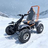 Scooter électrique 4x4 tout-terrain 6000W à couple élevé, capable de grimper à 45 degrés, chariot de golf