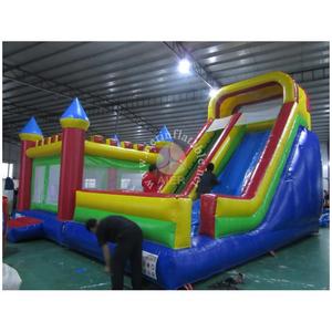Hot bán tùy chỉnh thương mại cấp trượt Trampoline lớn Combo trung tâm mua sắm trượt trẻ em trượt Trampoline Thiên Đường - Product Image 6
