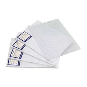 Plaque alvéolaire en polycarbonate transparente personnalisable couleur nid d'abeille pour toiture, serre, <span class=keywords><strong>panneau</strong></span> solaire en <span class=keywords><strong>plastique</strong></span> PC - Product Image 3