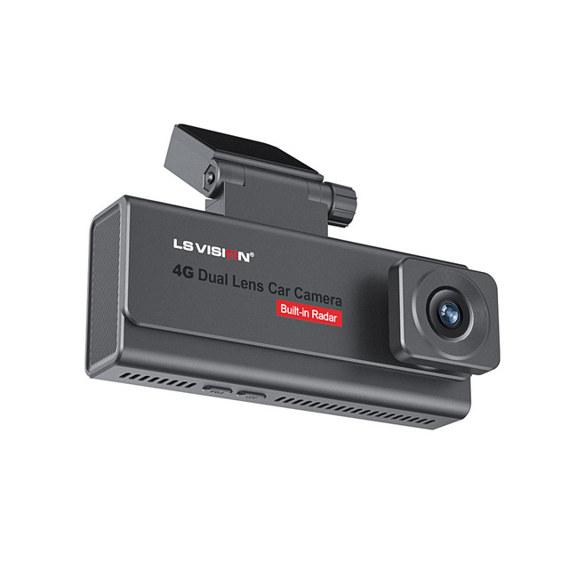LS VISION Car Dvr Dash Cam Doble Camara 4k Wifi 4G Gps Dual Lens Front and Rear 4k Dash Camera Car Black Box Camera Dashcam