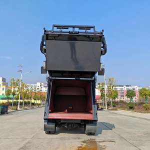 Camión de Basura de Compresión Diésel 4x2 de 9CBM, Vehículo de Recolección de Residuos, Camión Compactador de Basura, Venta Directa de Fábrica - Product Image 2