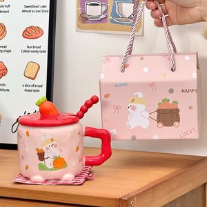 Vaso <span class=keywords><strong>de</strong></span> Agua <span class=keywords><strong>de</strong></span> Cerámica con <span class=keywords><strong>Diseño</strong></span> <span class=keywords><strong>de</strong></span> Conejo, Ecológico y Libre <span class=keywords><strong>de</strong></span> BPA, un Regalo <span class=keywords><strong>de</strong></span> Cumpleaños Ideal <span class=keywords><strong>para</strong></span> <span class=keywords><strong>Novios</strong></span>, Novias y Hermanas - Product Image 1