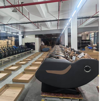 Fauteuil de massage professionnel Zhipin 8D à gravité zéro, portable, pliable, pour le corps entier, avec étirement thaïlandais, luxe, compression chaude automatique