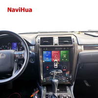 Lecteur DVD multimédia Navihua pour voiture Moniteur radio stéréo automobile Navigation GPS Android Carplay pour Lexus GX460