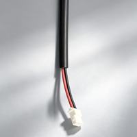 Kabel Harness Konektor Tahan Air 2Pin Otomatis Dengan Kabel Gland Logam & Steker Terminal Kecil 2P