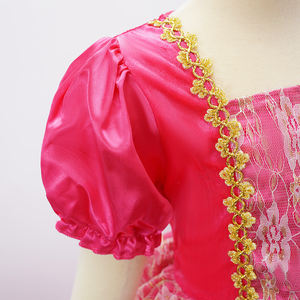 <span class=keywords><strong>Robe</strong></span> à manches longues Sleeping Beauty Princess Aurora pour filles fête d'anniversaire ou Costume de fête de vacances pour enfants - Product Image 4