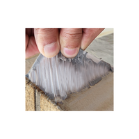 Yüksek Viskoziteli Bütil Sızdırmazlık Bandı Plastik Su Geçirmez Yaşlanmaya Dayanıklı Hava Koşullarına Dayanıklı Menekşe Rengi Dayanıklı 5m X 5cm Gölet Kullanımı İçin