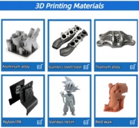 Service d'impression 3D par jet d'encre directe d'usine pour statues d'art en bronze et trophées, impression directe sans support requis