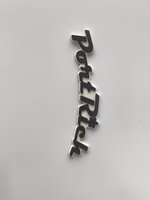 Étiquettes de vêtements en caoutchouc PVC souple écologique avec logo 3D personnalisé en relief, lavables, transparentes pour vêtements, sacs, chaussures, chapeaux - Taille personnalisée