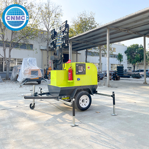 Generatore <span class=keywords><strong>Diesel</strong></span> Mobile ha alimentato il rimorchio della torre della luce per l'illuminazione esterna di emergenza del cantiere ed il lavoro di notte - Product Image 6